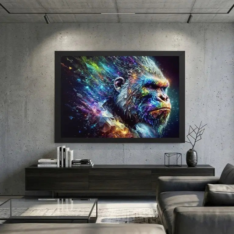 Instinct Cosmique - Poster encadré Art symbolique contemporain - SEVEIA SEVEIA