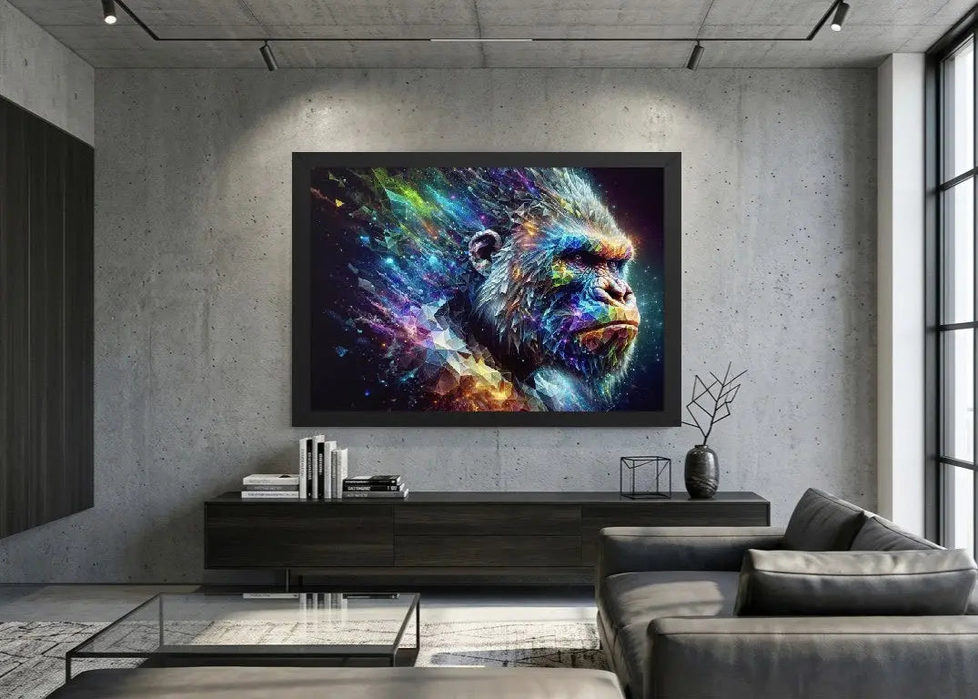 Instinct Cosmique - Poster encadré Art symbolique contemporain - SEVEIA SEVEIA